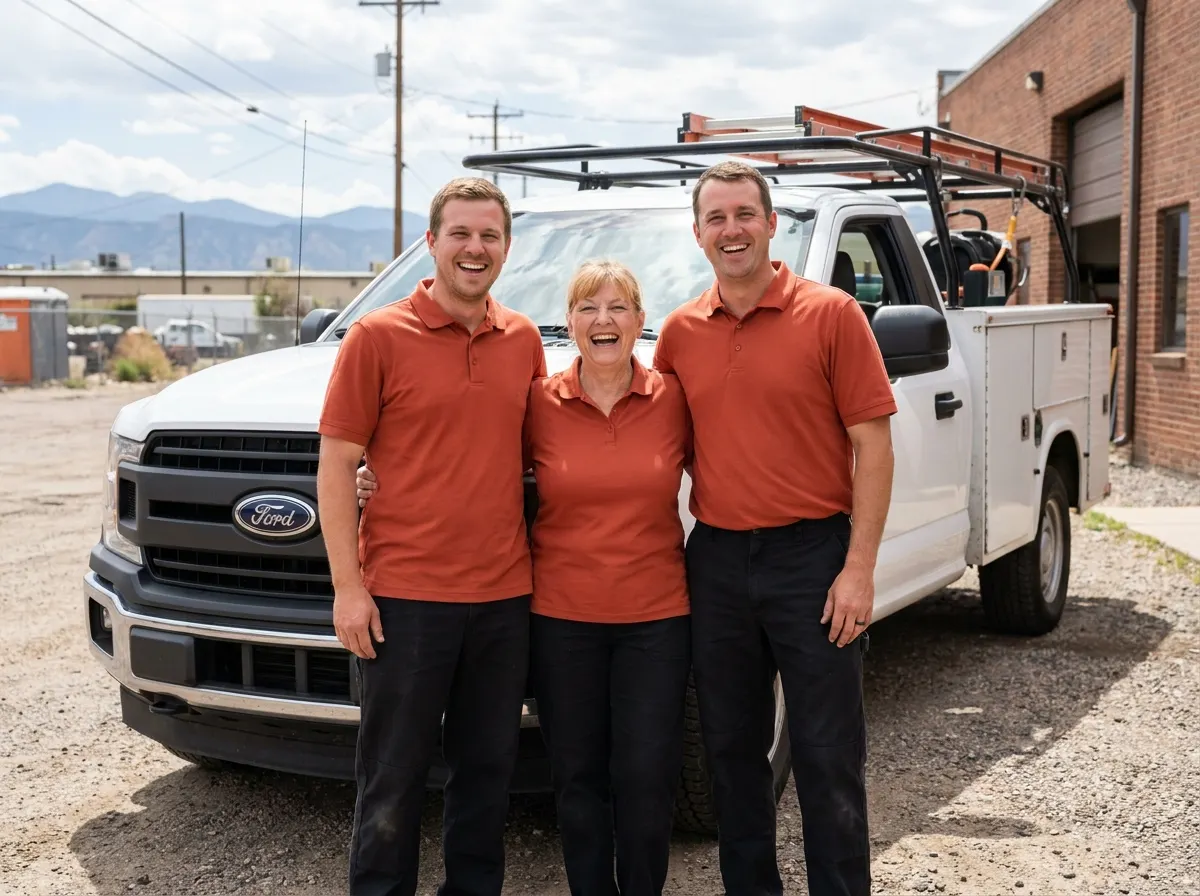 Titan Portable Toilets portable toilet supplier team in Denver, CO